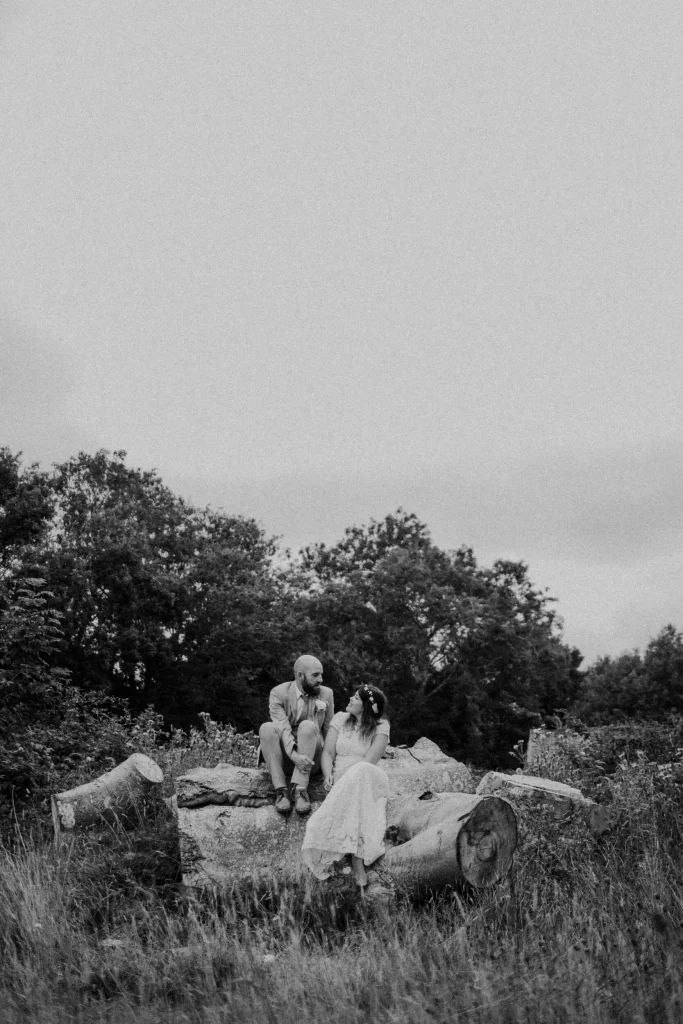 Wedding couple photographed by Roderick Alan